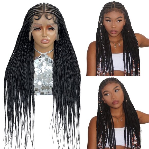 [36 INCH] 13x6 Knotless Box Braided Wig - Picture 7 of 7